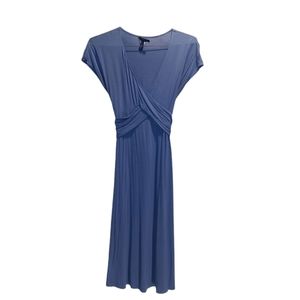 Banana Republic Maxi Periwinkle Blue Dress Size Medium (M)